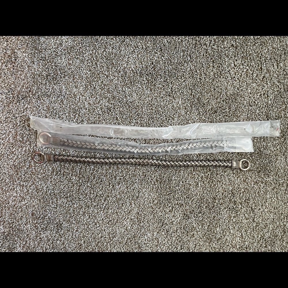 Miche silver rope handles/straps, replacement.